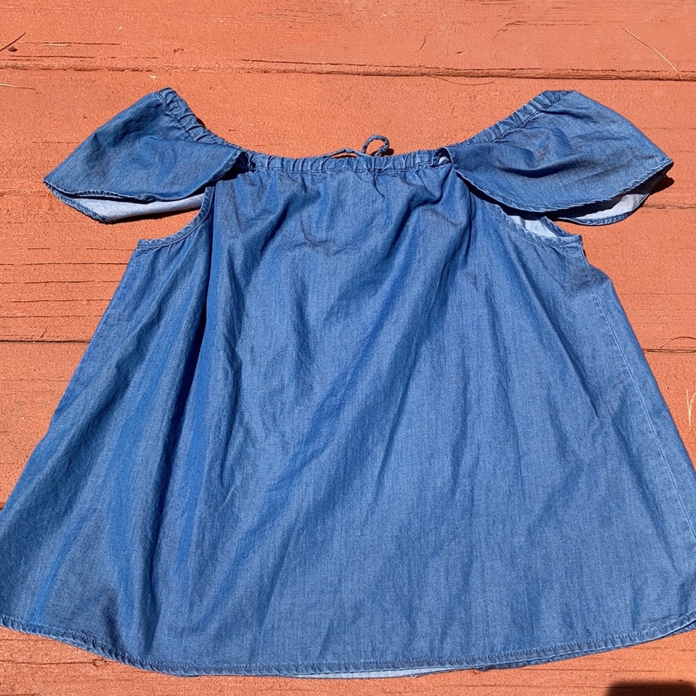 J.Crew Factory Off Shoulder Top - Picture 3 of 5